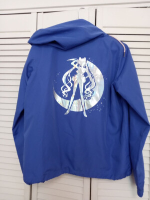 Sailor Moon Boxlunch Crystal Womens Jacket Windbreaker Hot Topic Size S