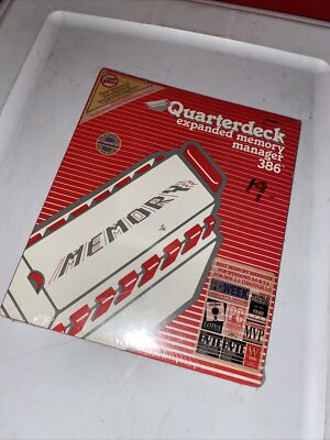 Quarterdeck Qemm 386 memory management software V6.0 3 1/2 Inch PS/2 PC ...
