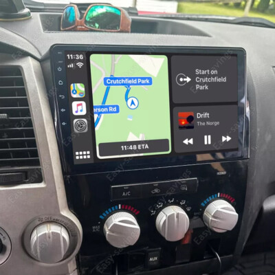 For Toyota Tundra 07-13 Sequoia 08-19 Carplay Stereo Car GPS BT Radio WiFi 10.1''