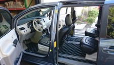 P2M Checkered Front & Rear Carpet Floor Mats for Toyota Sienna XL30 11-20 8pc