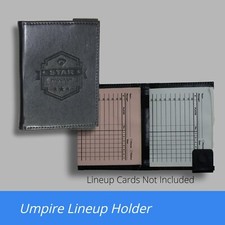 Well-Reviewed  Umpire Lineup Card Holder High-Quality  - Buy More  Save