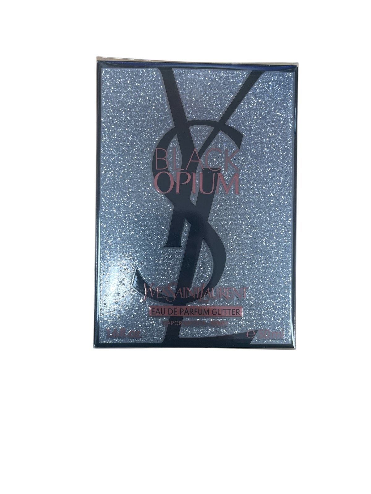 YVES SAINT LAURENT BLACK OPIUM GLITTER 50ML EDP SPRAY BRAND NEW & SEALED