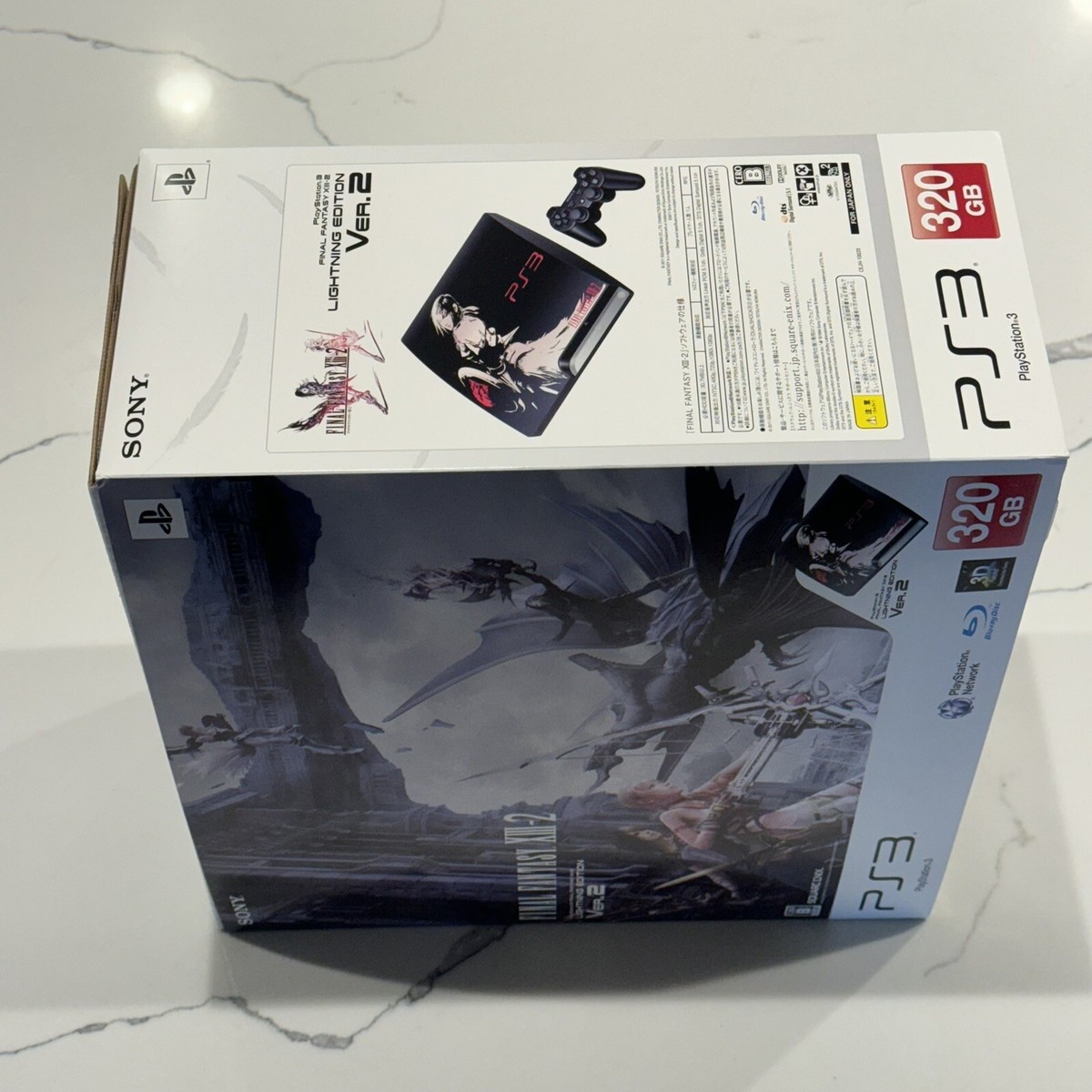 Final Fantasy XIII-2 Lightning Edition VER. 2 PS3 JP Console Final Fantasy XIII-2 Lightning Edition VER. 2 PS3 JP Console