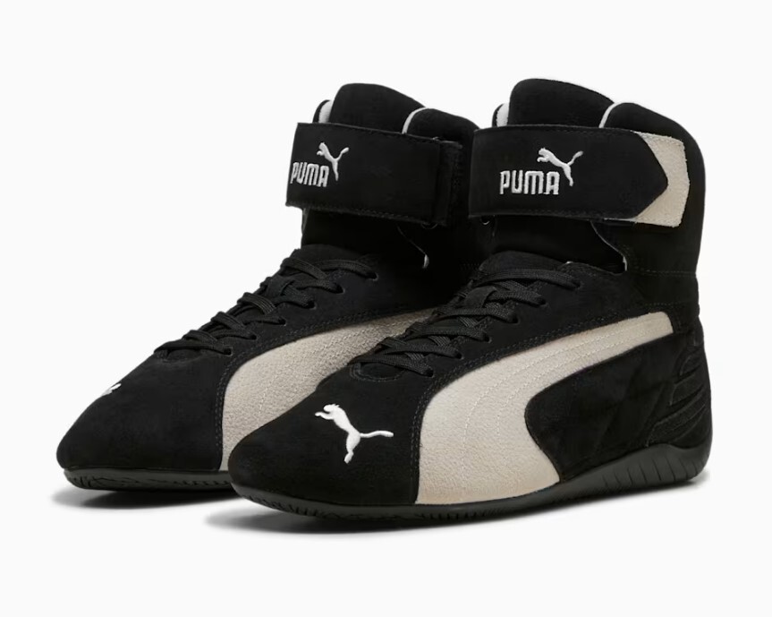 PUMA Speedcat Mid OG Vintage men's shoes 400384-01 black | eBay
