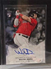 topps 2024 Wilyer Abreu baseball star autograph platinum 1/1