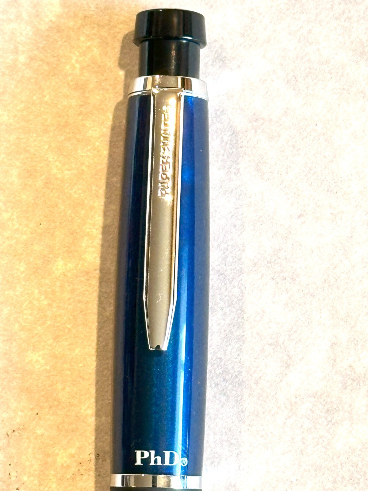 Paper Mate PhD Midnight Blue Rollerball Pen, New (Old Stock),Boxed