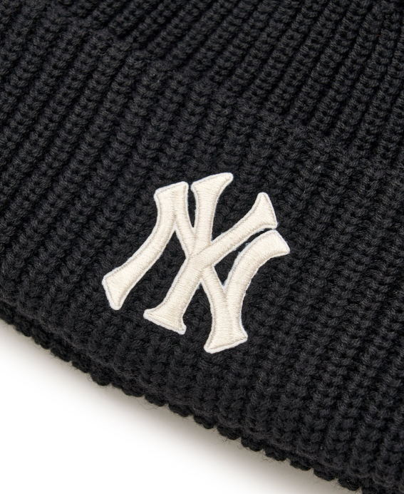 MLB KOREA New Jelly Mid Beanie New York Yankees, Black | eBay