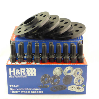 H&R Spurverbreiterung 30/40mm schwarz für Audi A3 A4 A6 A8 TT TTS