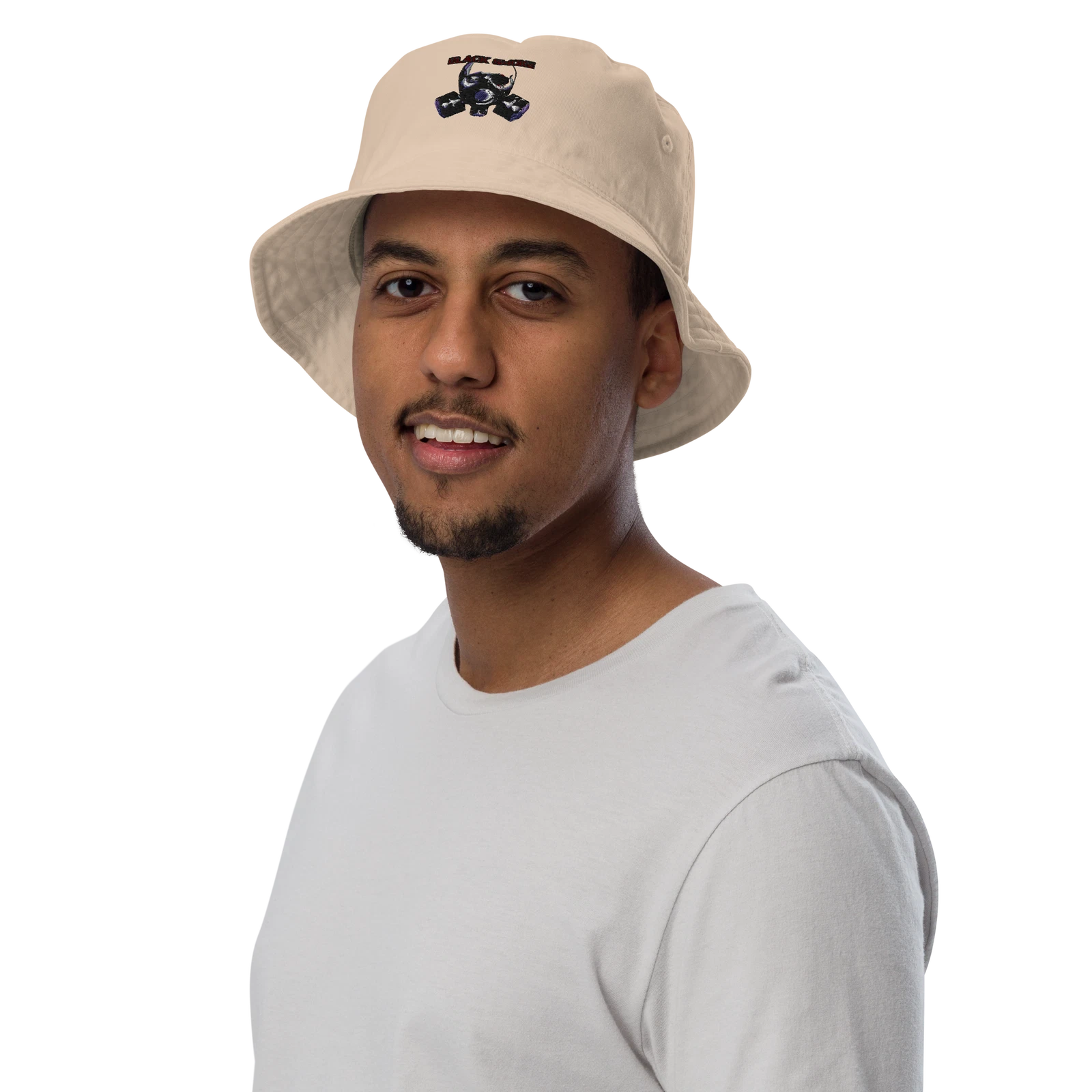 Bucket hat Black Smoke