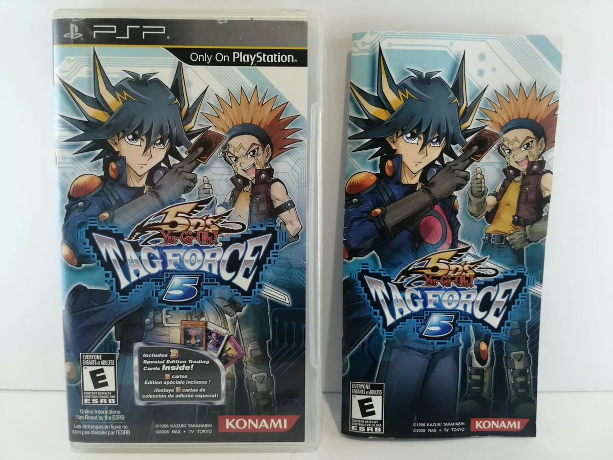 psp YU-GI-OH! 5D's Tag Force 4 + Limited Edition Cards (Works on US  Consoles)