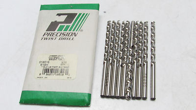 12 pcs PTD Precision Twist Drill #18 Bright Finish Jobber Length Drills 18518
