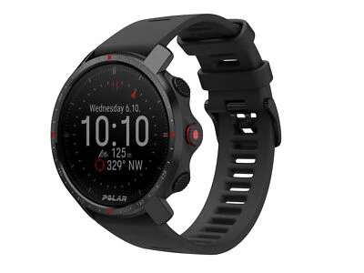 POLAR GRIT X PRO 32MB Schwarz Bluetooth Smartwatch iOS Android 1,2" Touchdisplay - Bild 1 von 4