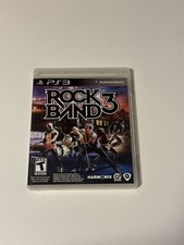 Rock Band 3 Sony PlayStation 3, 2010 PS3 CASE ONLY NO GAME DISC INCLUDED