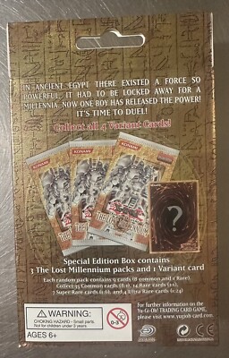 Yu-Gi-Oh! THE LOST MILLENNIUM Special Edition Factory Sealed | eBay