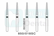 Dental Diamond Burs FG Round End Taper 850/018SC Super Coarse High 10/25/50Pcs
