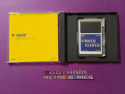 Power Eleven Vol.39 (HuCARD) - PC-Engine / TurboGrafx - NTSC-J, Complet (Japon, 1991)