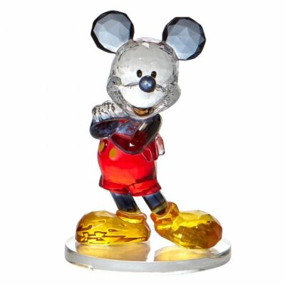 WALT DISNEY ACRYL FACETTEN FIGUR MICKEY MOUSE ENESCO VITRINE SAMMLUNG