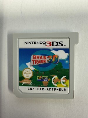 Brain Training 3D (Nintendo 3DS) *Nur Spielkassette* schneller kostenloser Versand