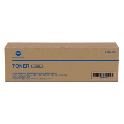 Konica Minolta A87M050 TN-323 Toner, 23.000 Seiten ISO IEC 19752 für Bizhub 227