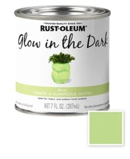 Rust-Oleum Glow In The Dark Paint 7 oz. Half Pint Can - 214945