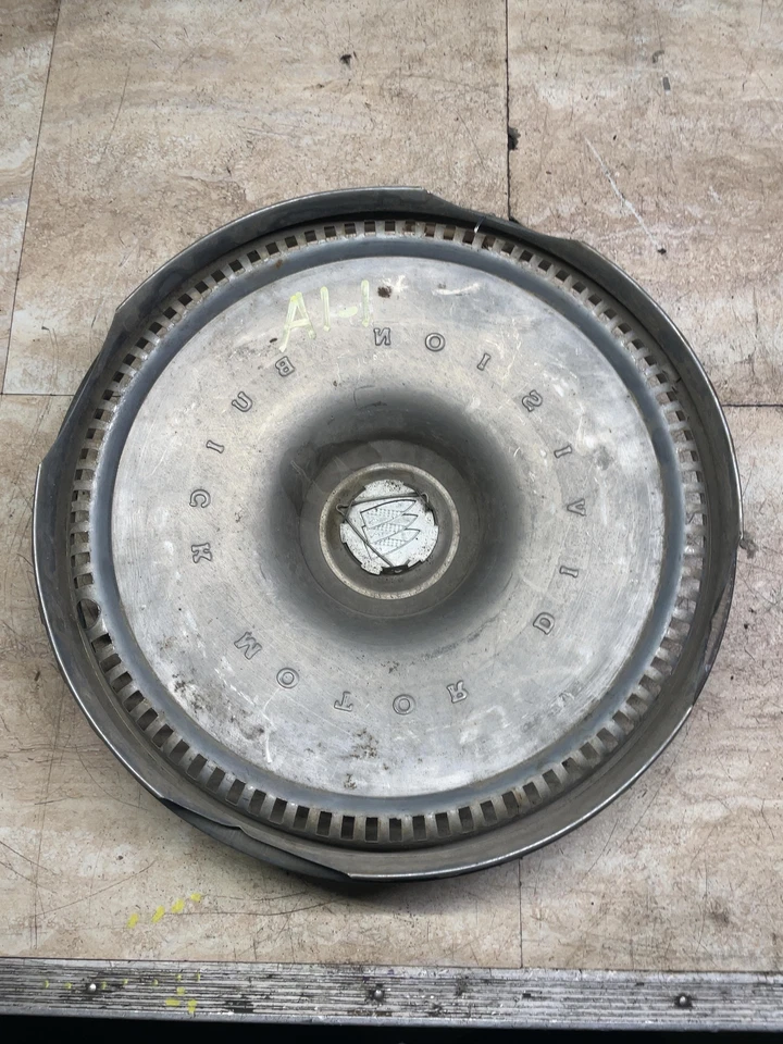 1970-1972 BUICK SPECIAl WHEEL COVER  Full Set Of 4 100-slot type oem - Image 3 of 4