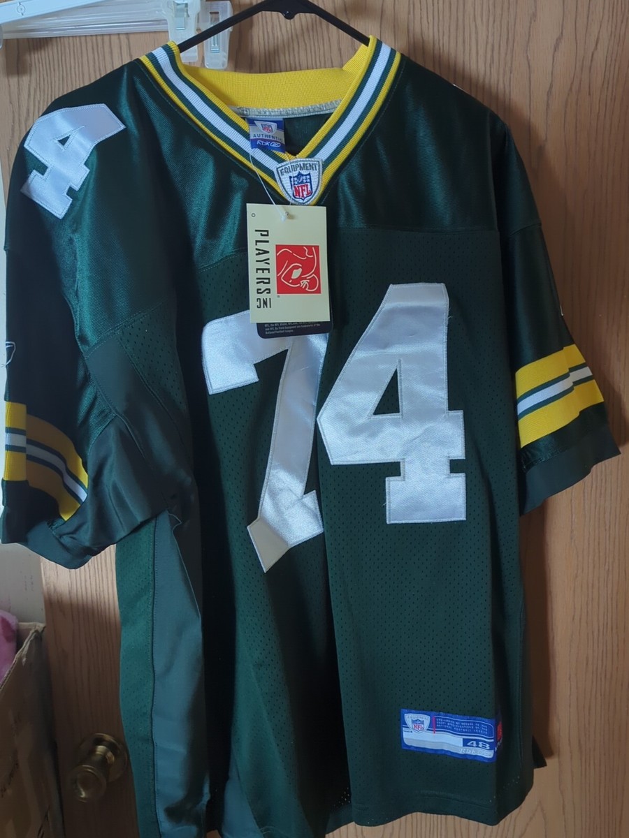Arron Kampman Green Bay Packers Jersey Reebok #74 Green Size 48 | eBay