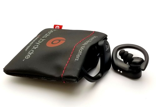 20 Gels for Powerbeats-PRO with NON-charging Carrying Pouch. Black Soft earbuds - 第 3/4 張圖片