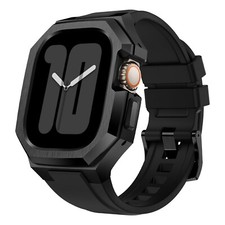 Luxury Metal Case with Band Compatible for Apple Watch 44mm 45mm 46mm 49mm,Me...