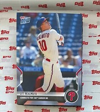 J.T. Realmuto 2021 MLB TOPPS NOW Card 319 Phillies 100th HR