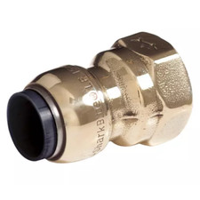 15mm x 1/2” in Sharkbite PushFit Female Connector Parallel Thread - like Tectite