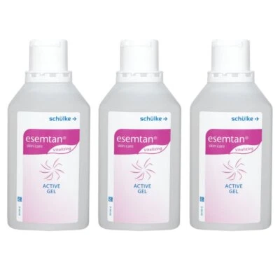 SCHÜLKE & MAYR Schülke esemtan active gel 3 x 500 ml Durchblutungsanregendes Gel Erfrischungsge