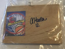 ALEX HARDEN Phoenix MERCURY Basketball WNBA Signed Floor Tile 5" x 4"