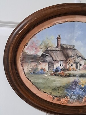 Marty Bell 1987 Limited Edition “May Cottage” 424/900 Signed Print