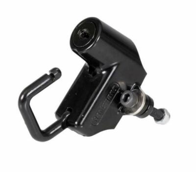 Lucchetto Per Casco Moto - Universale Per Manubrio 22mm, Con 2 Chiavi, Nero - Foto 5