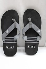ROBIN RUTH MIAMI Black Comfort Foam Non-Slip All Day Impact - Thong Sandals 10