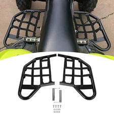 Aluminum Nerf Bars Foot Guard Pegs For Yamaha Raptor 700 YFM 700 YFM700 Black