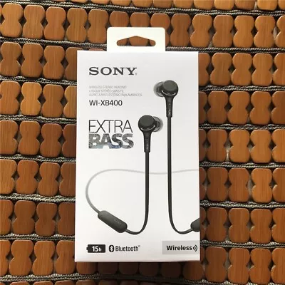 Buy Sony WI XB400 In Ear Headphones Black online eBay