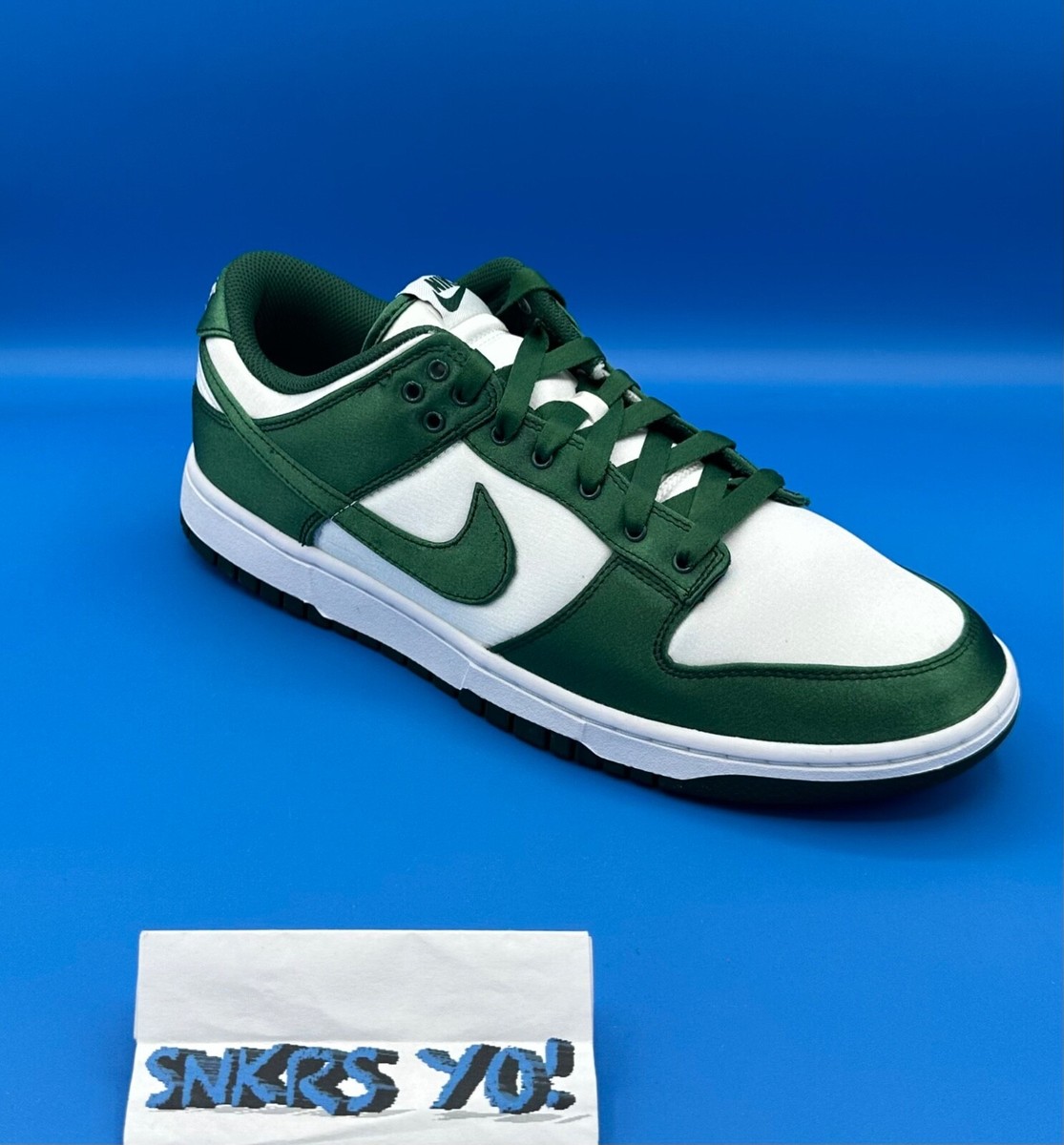 Nike Dunk Low Michigan State Satin (DX5931-100) Size 12  display picture 1