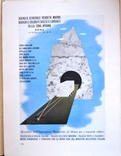 Azienda vendita marmi Roma + Banca Commerciale, 1941, pubblicità advert werbung