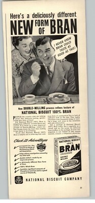 1940 Post Toasties Corn Flakes Vintage Print Ad Breakfast Table Art Illustration