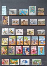 lot timbres oblitérés Australie