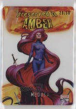 2022 Marvel Masterpieces Preserved in Amber Plexiglass 29/50 Medusa #PA-77 1b8