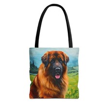 Leonberger - Polyester Tote Bag AOP : Embrace the Majesty