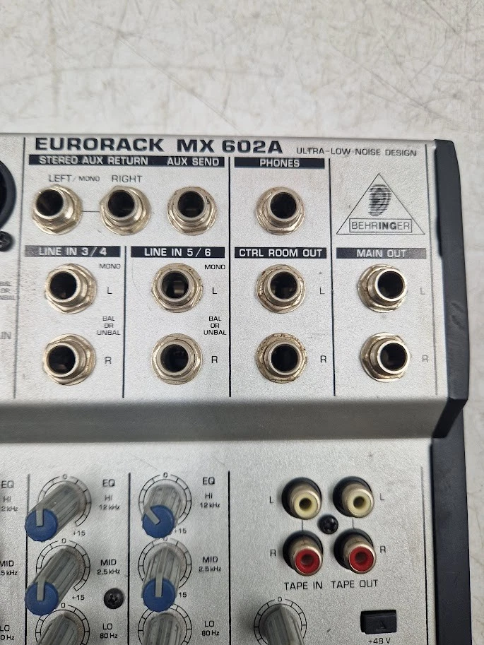 Behringer Eurorack MX 602a Mixer - Teile / Nicht Arbeits - Bild 4 von 4