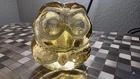 Blenko Glass Owl Paperweight