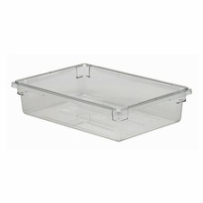New 18 x 26 Clear Polycarbonate Camwear Cambro Food Storage Container 8.75 gal