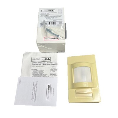 SENSOR SWITCH LWS IV Sensor LARGE AREA WALL SWITCH SENSOR PASSIVE INFRARED (PIR)