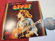 Bob Marley  LIVE!  -  LP Island ILPS 9376 UK ...