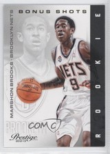 2012-13 Prestige Rookie Bonus Shots Gold 150/249 MarShon Brooks #154 0f6
