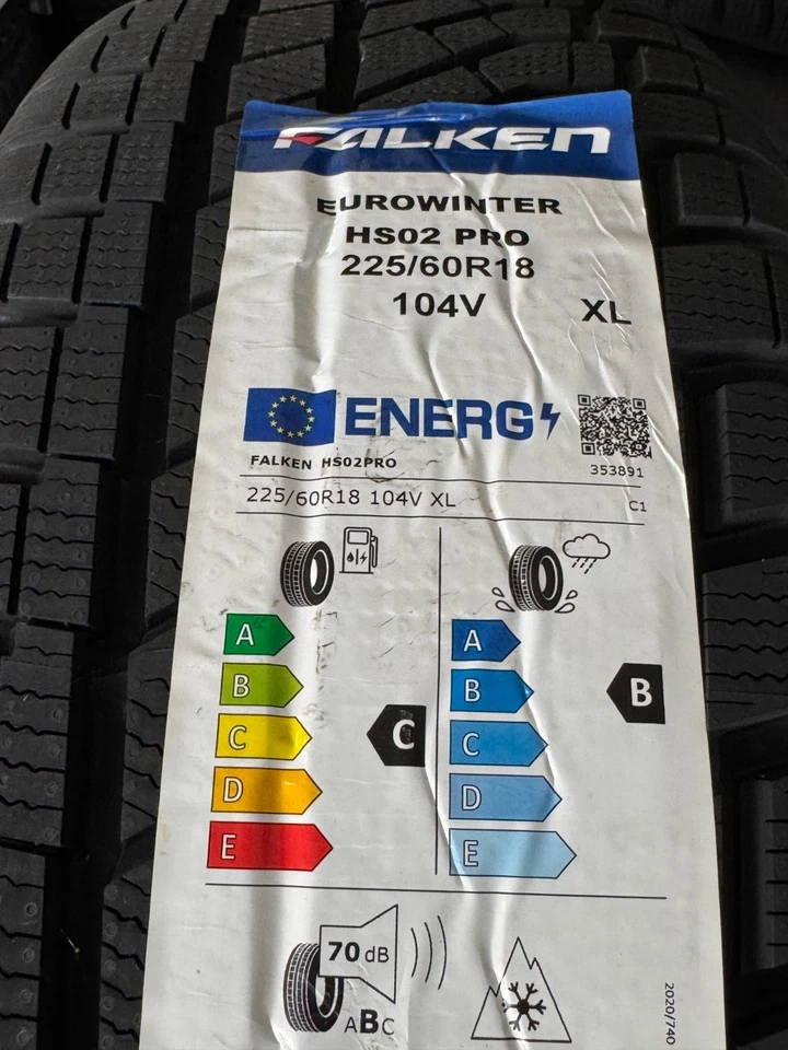 4 Winterräder neuer Opel Grandland OV64 Falken 225/60 R18 104V  1697355780 - Bild 2 von 4